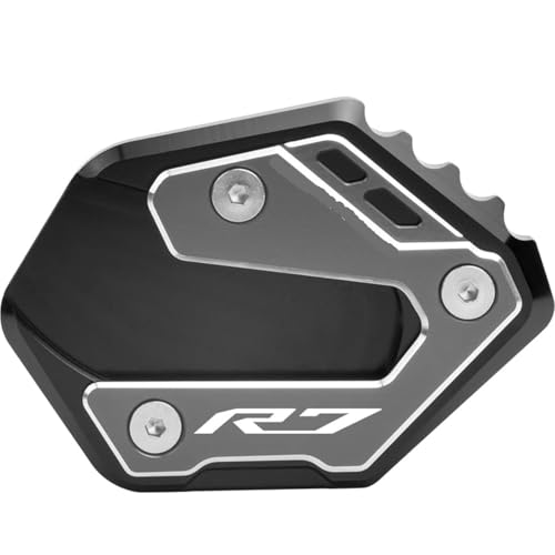 Coussinet de bequille R7 evite la chute de moto sur sol meuble