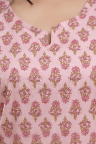 Image of Women's Cotton Printed Night Suit Set of Top & Shorts Sleeveless Women's Lounge Wear Set
