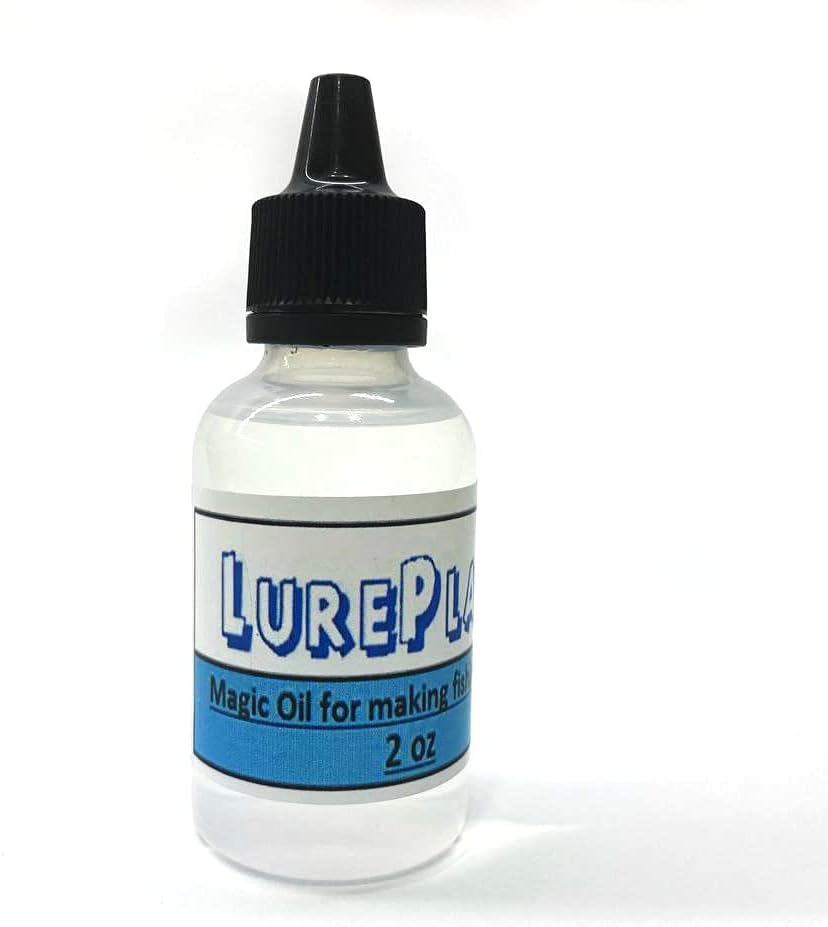LUREPLAST Worm Oil Lubrication Soft Plastic Bait Fishing