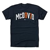500 LEVEL Connor McDavid Shirt (Cotton, Medium, True Navy) - Connor McDavid McD9V7D W WHT