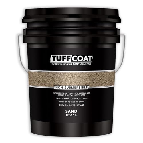 Tuff Coat UT-116 Sand - 5 Gallon: Medium Texture, Non-Submersible,