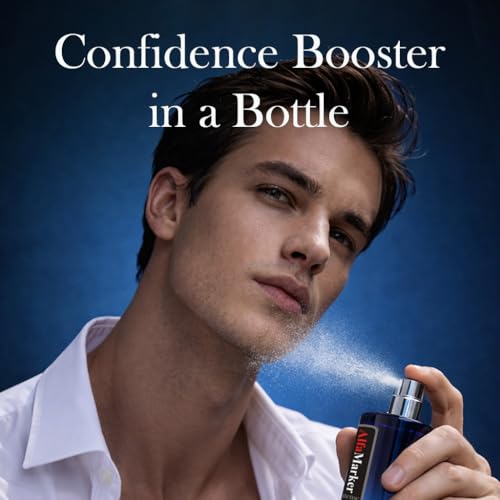 Image of Pheromone Cologne for Men Spray Intense. Pheromones Infused Perfume for Men. Long Lasting Formula. Premium Scent Travel Size 0.66 Fl Oz (20ml)