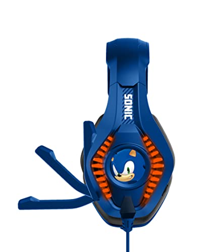 Image of OTL Technologies SH0976 Sonic The Hedgehog Pro G5 Gaming Headphones Blue