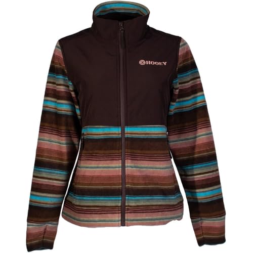 Pink Aztec Tech Fleece Jacket by Hooey