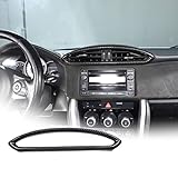 YIWANG ABS Carbon Fiber Car Interior Console Air Outlet Vent Frame Trim Sticker for Subaru BRZ Toyota 86 2013-2020 (Carbon Fiber)
