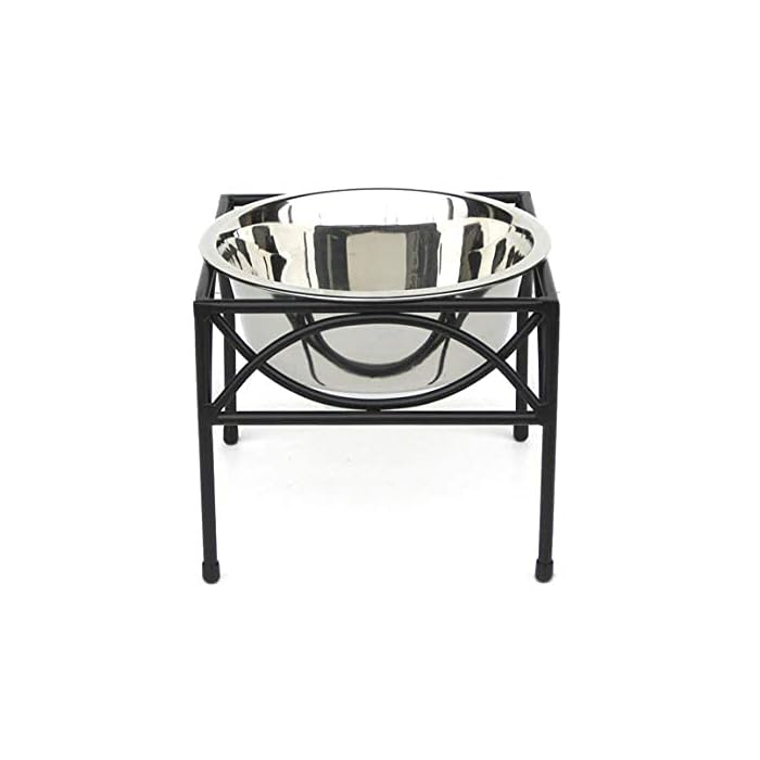 Buy NMN Products Regal Single Bowl Raised Feeder 12 in Tall Elevated