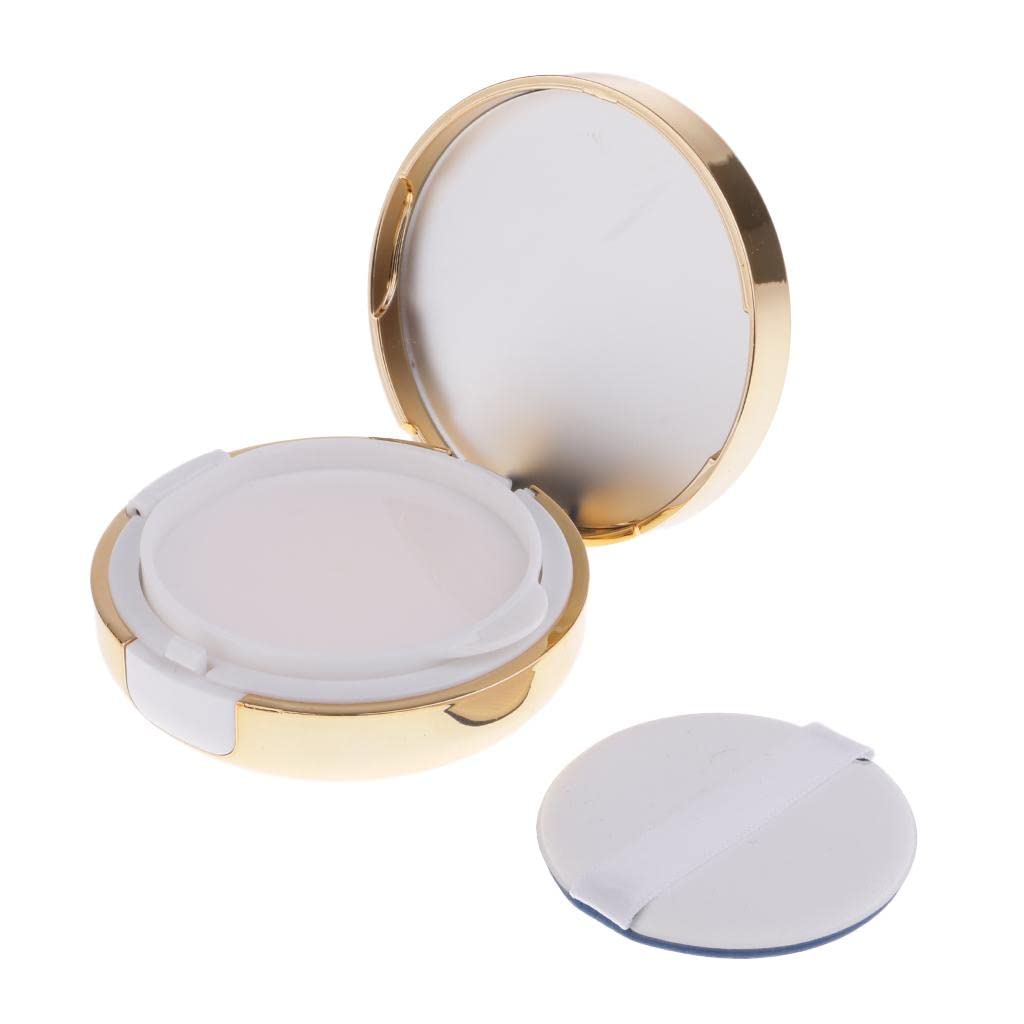 Empty Makeup Powder Foundation Case Air Cushion Puff Bb Cream Container 15G Gold-image-31