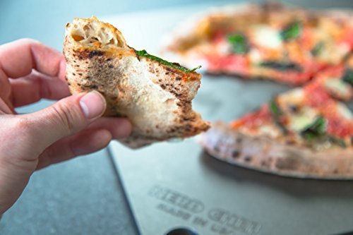 Nerdchef Steel Stone - High Performance Pizza Baking | Made In Usa (14.5" X 16") - (.375" Thick - Pro) #TOP3