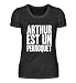 Chorchester Arthur est un Perroquet - Camiseta para mujer Negro XL