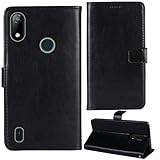 Tnviud Premium Retro Flip Leder Tasche Schütz Hülle Handy Handy Hülle Für STK X3 6.51