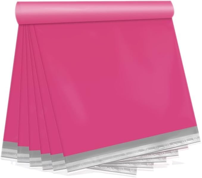 Image of Poly Mailers Shipping Bags with Strong Adhesive, Waterproof Mailing Bags for Clothing, T-Shirts, and Small Business Shipping