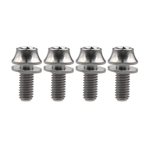 Water Bottle Cage Hex Bolts Pack Of 4 (normal Titanium)