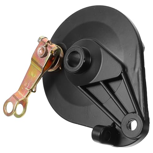ARTSEWPLY Rear Drum Brake Assembly for Electric Motorcycle Wear-resistant Aluminum Brake Cover with Thickened Pad Compact and Rear Drum Kit for Enhanced Safety and Performance Upgrade