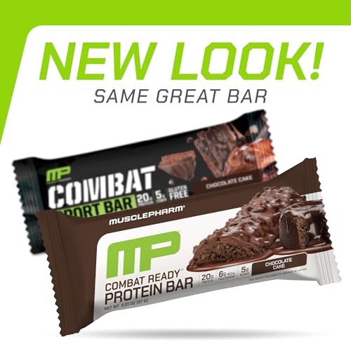 MusclePharm Combat Sport Bar Pack - 12 barras sabor chocolate miniatura 6