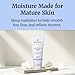 Vibriance Moisturizing Cream | Anti Aging Moisturizer for Face with Squalane, Niacinamide | Moisturizer for Aging Skin | Day/Night Face Cream for Older Women 60 Plus