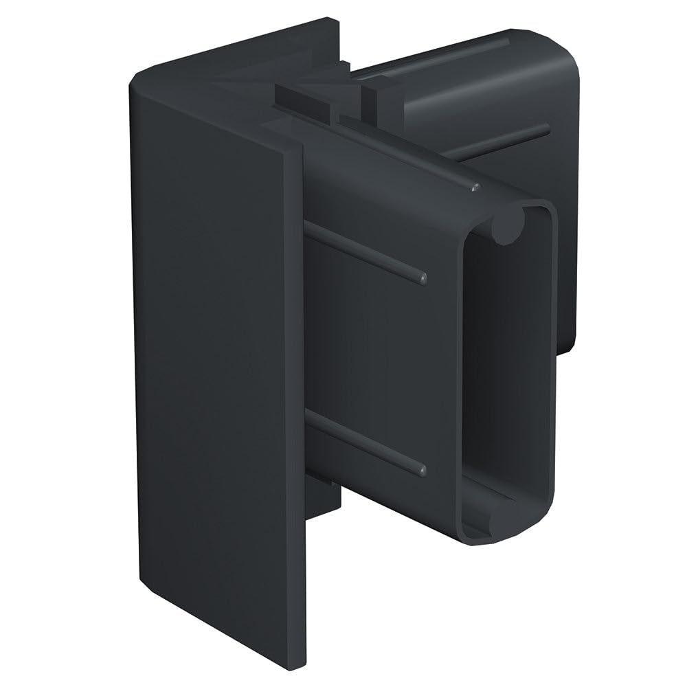 Artiteq Click Rail - Sistema di sospensione per pittura, 200 cm, nero, set completo con fili trasparenti, ganci e materiale di fissaggio, portata 30 kg p/m
