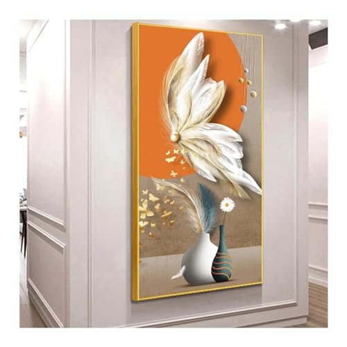 Cadre interne de 10x20 pouces JGGXHM affiche cerf doré peinture géométrique zen