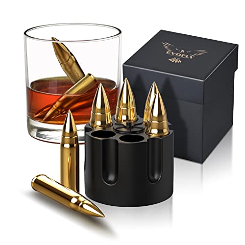 Gifts for Dad Men, Unique Anniversary Birthday Gift Ideas for Him Husband Boyfriend, Whiskey Stones, Cool Gadgets Wedding Presents