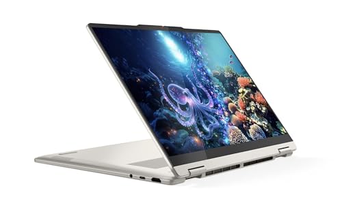 Image of Lenovo Yoga 7 2-in-1 Laptop 14AKP10 - AMD Ryzen AI 5 340 Copilot PC - 14 inch WUXGA OLED Touch Display, 16GB Memory, 1TB SSD, Yoga Pen, Wi-Fi 7, FP Reader, and Win 11 Home 83JR0003US
