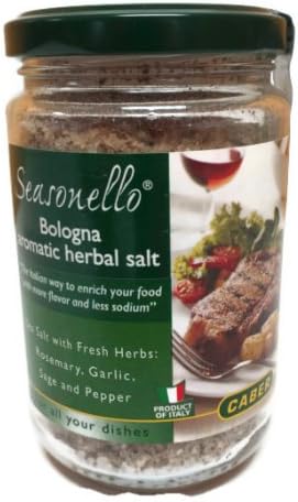 Seasonello Aromatic Sea Salt - 6 Pack - 10.5 Oz Each