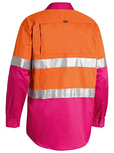 Bisley Shirts Hi Vis Light Weight Shirt 