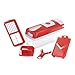 Produktbild Genius Nicer Dicer Smart | 5 Teile | Gemüseschneider | Zwiebelschneider | Schneiden/Würfeln/Hobeln/Stifteln | Mandoline | Multischneider | Gemüsehobel | Obstschneider | NEU, Rot