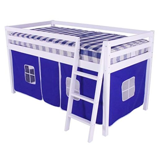 Hls - Tienda de campaña para litera de Cabina, Color Azul