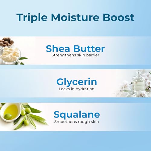 Image of Aquasoft Lotion | Lightweight | Fast Absorbing | Non-comedogenic | Hypoallergenic | Paraben-free | Dermatologically Tested | Shea Butter + Glycerin + Squalene | Non-sticky | All Skin Types | 100 ml