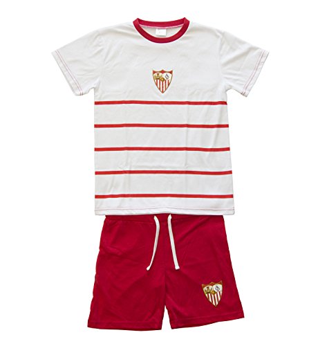 Sevilla CF 06PIJ10-2X Pijama Corto, Blanco, XXL