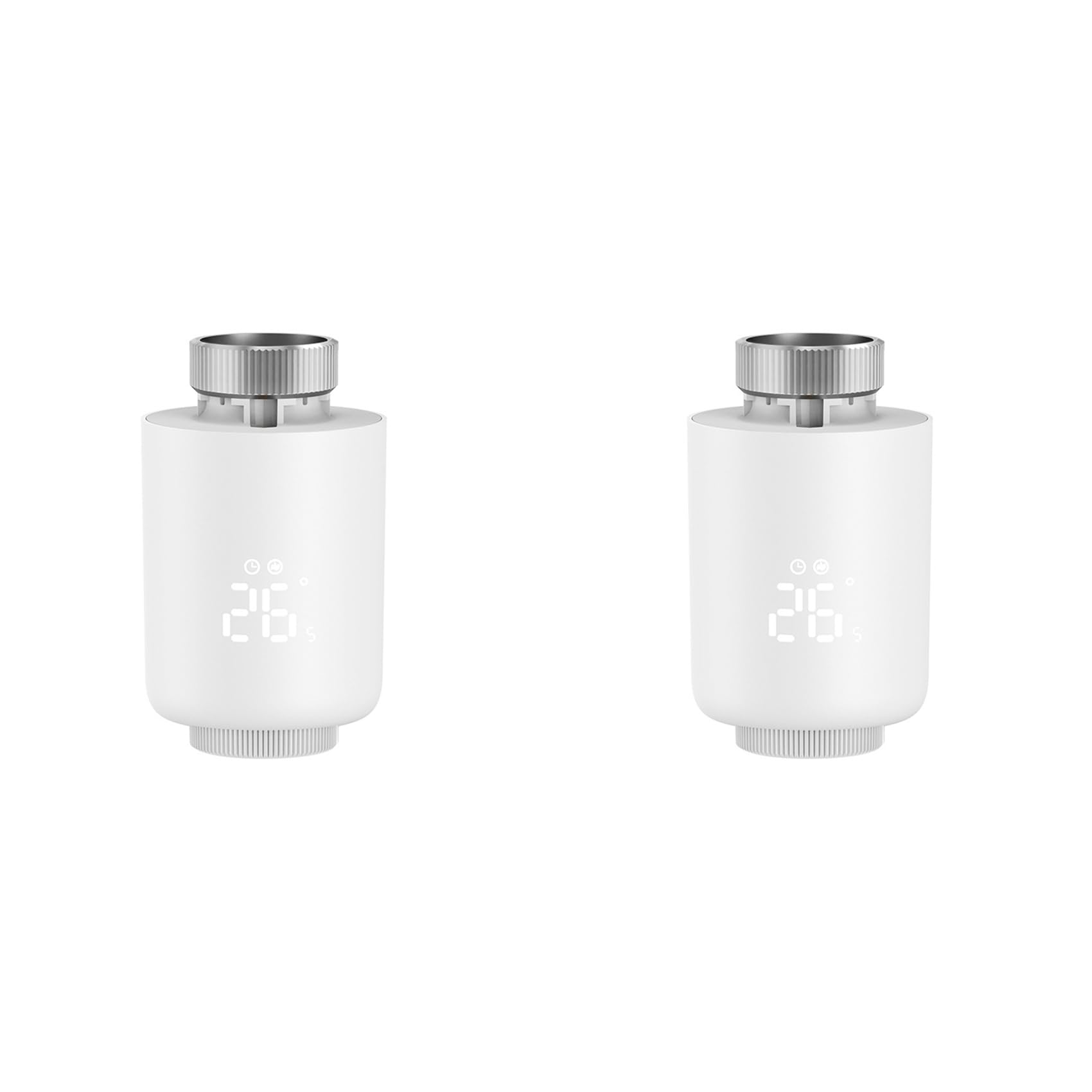 Ctrlzs 2X Tuya Zigbee Smart Thermostatic Valve Heating Controller Thermostatic Radiator Valve Remote Mobile App Control