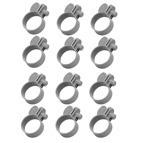 Collier de serrage de connecteur de tuyau de pour l ' entretien du filtre, du chauffage et de la pompe, collier de serrage en ABS de 1 à 1/4 pouces pour les propriétaires de quotidiens