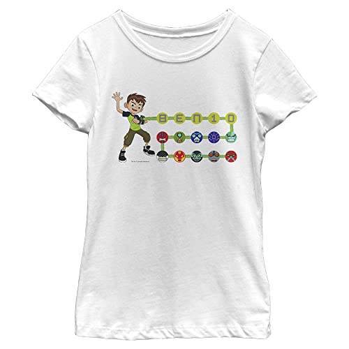T-shirt Ben 10 Aliens enfant haut manches courtes coton vêtement garçon