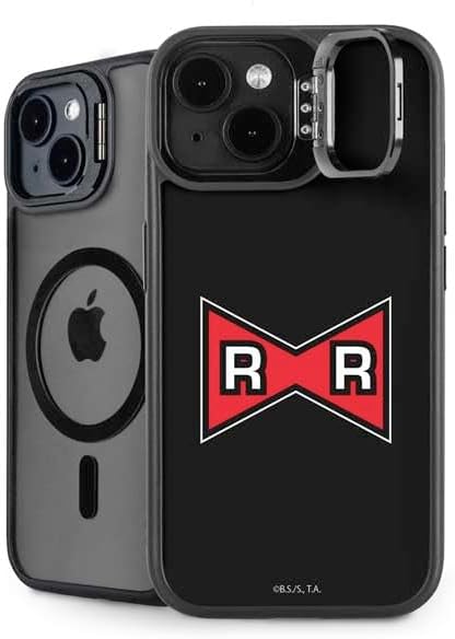 Skinit Kickstand Phone Case Compatible with iPhone 15 Plus - Officially Licensed Dragon Ball Z Majin Buu Symbol Design