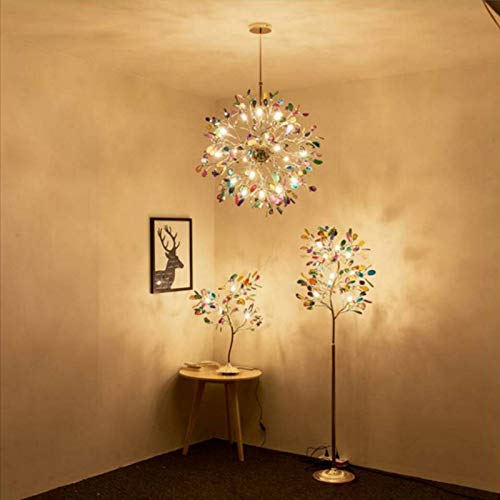 JAYLONG LED Floor Lmap, G4*9 Lights Colorized Agate Tree Standing Light, For Foyer Dinning Room Bedroom Livingroom,Floorlamp steampunk buy now online JAYLONG LED Floor Lmap, G4*9 Lights Colorized Agate Tree Standing Light, For Foyer Dinning Room Bedroom Livingroom,Floorlamp steampunk buy now online