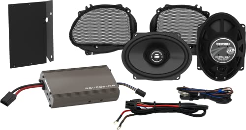 Hogtunes 225 RG57 KIT-XL with 225 Watt Amplifier and 5"x7" Front Speaker Kit for 1998-2013 HD Road Glide