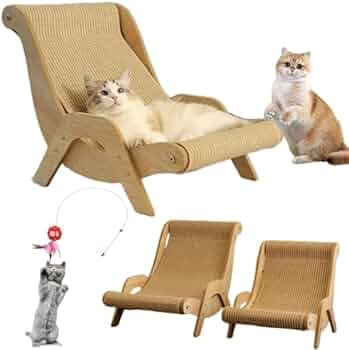 Amazon.co.jp: 猫ソファーベッド 爪研ぎ 猫ラウンジチェア 強化