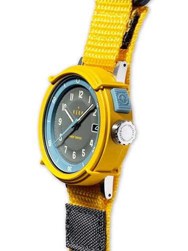 VERO Forest Service Edition Hotshot, Men's Field Watch, Kinetic Movement, 6-month Power Reserve, 39mm, Screw-Down Crown, 120m Water Resistance, Sapphire Crystal