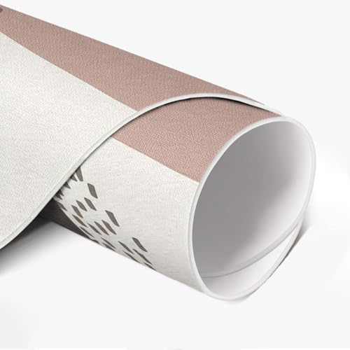 Tapis de sol vinyle ø70 cm durable et élégant avec finition style teinture