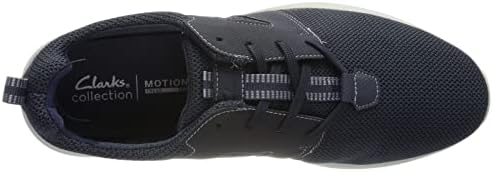 Clarks Lehman Tie Sneakers voor heren, navy, 42 EU