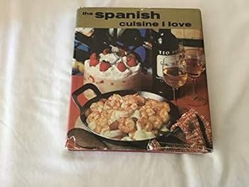 Hardcover Spanish Cookery Book