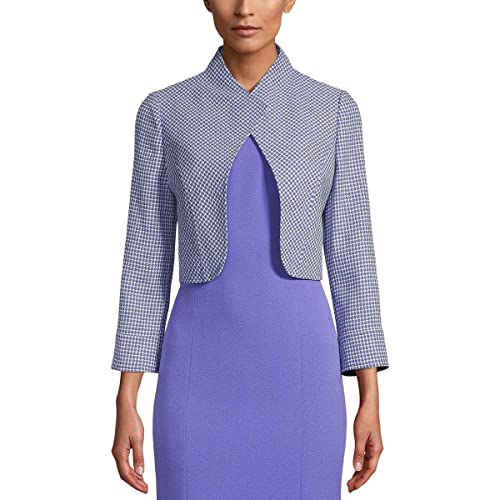 Anne Klein Women's Cropped Collarless Jacket
