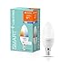 Produktbild LEDVANCE Smarte LED-Lampe mit Bluetooth Mesh Technologie, E14, Dimmbar, Lichtfarbe änderbar (2700-6500K), ersetzt Glühlampen mit 40W, steuerbar mit Alexa und Google, SMART+ Candle TW, 4er-Pack