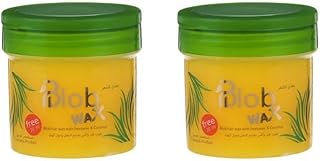 كريم مغذي للشعر بلوب واكس بشمع النحل وجوز الهند، سعة 170 مل + 20 مل، من قطعتين، بلون أصفر