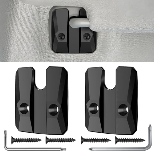 Sun Visor Repair Kit Compatible with RAM 1500 Trucks 2019-2023, Aluminum Visor Repair Set, Car Sun Visor Fix Replacement for Dodge RAM 1500 Accessories, 2Pack