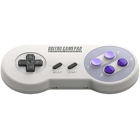 8bitdo SNES30 Wireless Bluetooth Controller Dual Classic Joystick for IOS / Android Gamepad - PC Mac Linux