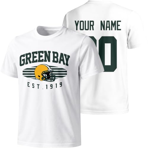 Image of ANTKING T Shirt Custom Short Sleeves for Men Women Youth | Crew Neck T Shirt with Custom Name Number Gift