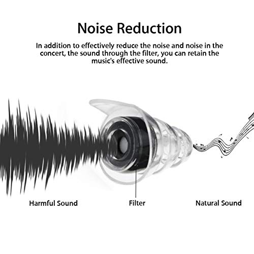 MASO 2 paia di tappi per le orecchie con