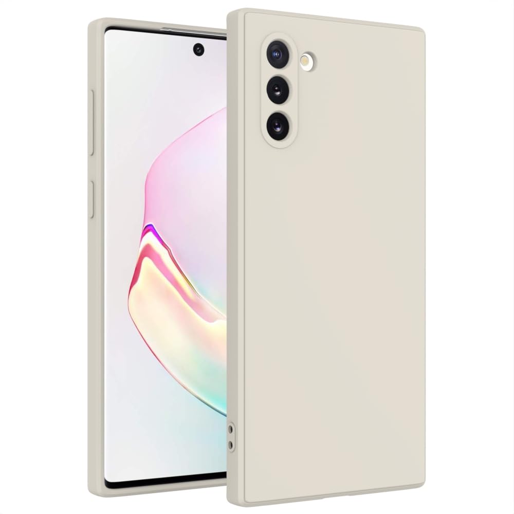 for Samsung Galaxy Note 10 Case White, Scratch Resistant with Soft Touch, Slim Thin Phone Cover for Samsung Galaxy Note 10
