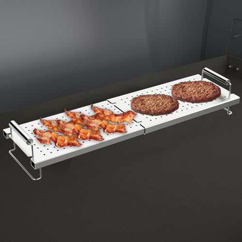 Image of Adjustable Warming Rack for Blackstone Flat Top 28 36 17 22 Inch Griddle