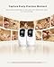 Momcozy BM04 Smart WiFi Baby Monitor with 2 Cameras, 5'' 1080P Split Screen Video Baby Monitor with Camera and Audio, Clear Night Vision, 5000mAh Battery, 2-Way Audio